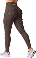 CoreFlex Workout Cargo Leggings with Pockets - Butt Lifting Yoga give