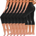 TNNZEET 7 Pack Leggings for Women - High Waisted Weekwear