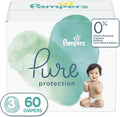 Diapers Size 3, 60 Count - Pampers Pure Protection