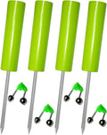 Fishing Rod Holder 4 Pack - Sturdy Ground Rod Holders for Bank & Beach