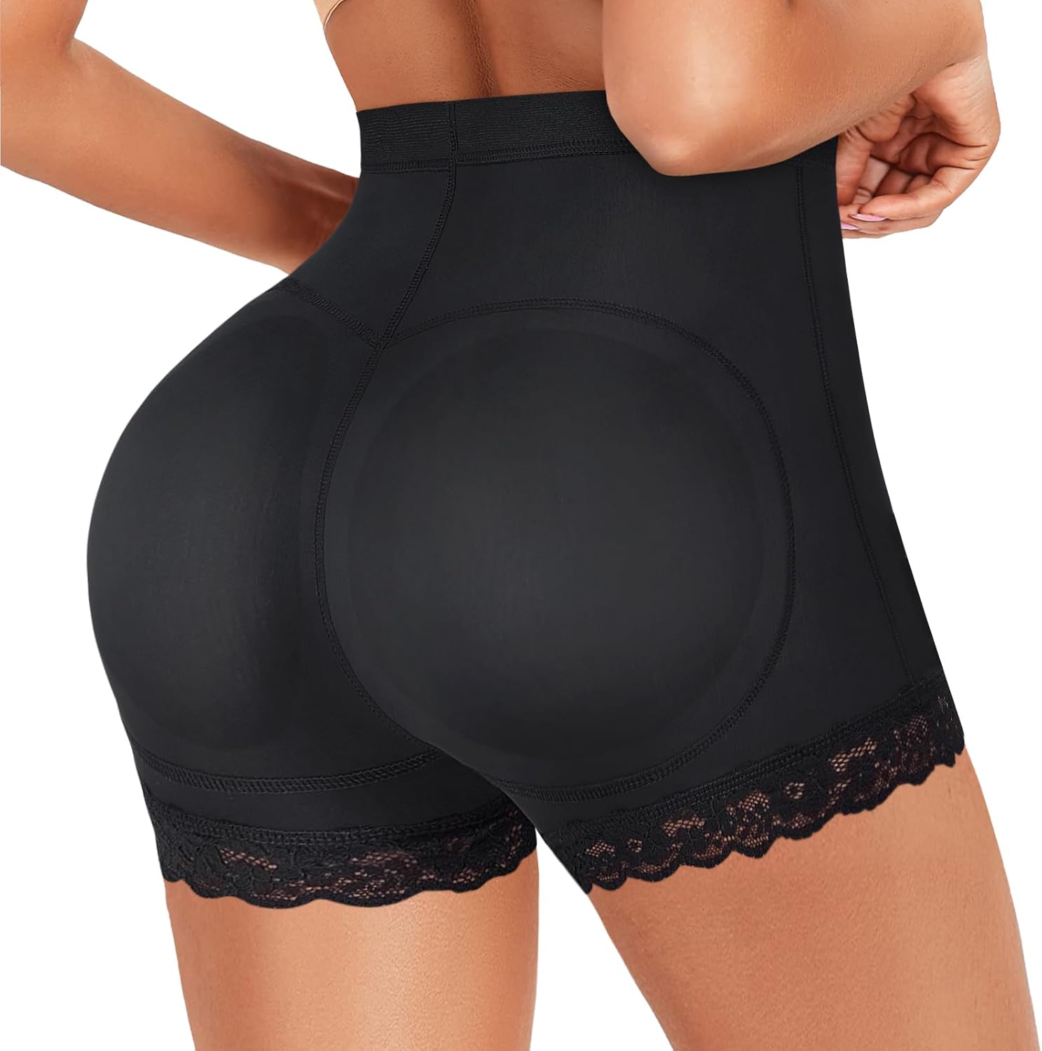 AOSBOEI Butt Lifter Shorts - Seamless Tummy Control