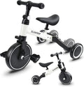 Balance Bike 5-in-1 for 1 to 3 Years Old Kids - Adjustable Seat