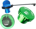 Aluminum DIESEL Cap and DEF Cap for 2019-2021 Dodge Ram 6.7L - Tight