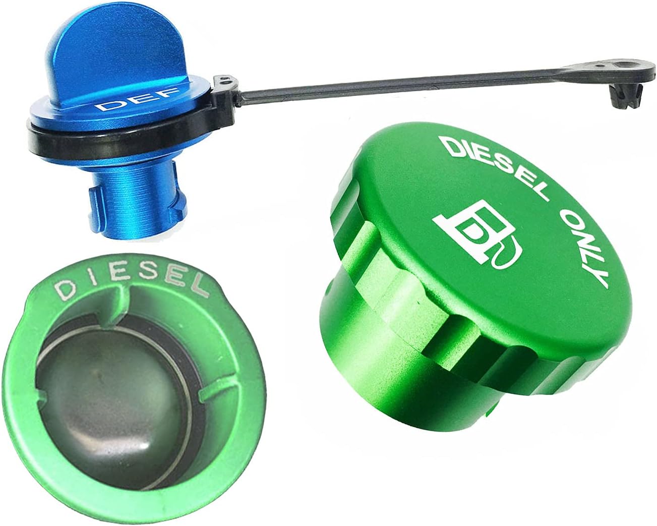 Aluminum DIESEL Cap for 2019-2021 Dodge Ram 6.7L Trucks