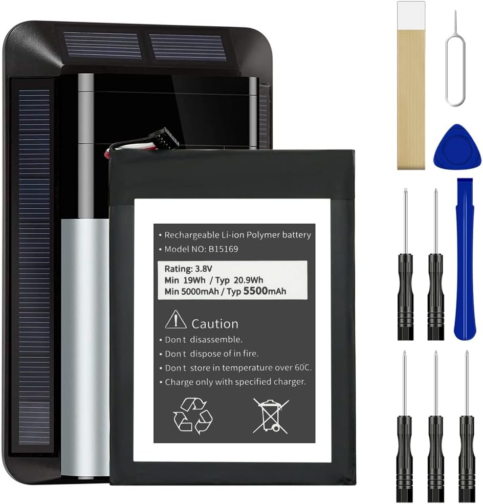 WUHAO 5500mAh Ring Doorbell Battery Upgrade