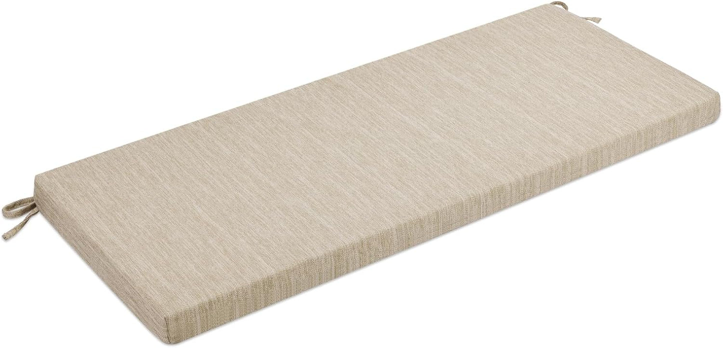 Classic Solid Color Bench Cushion for Comfort and Style