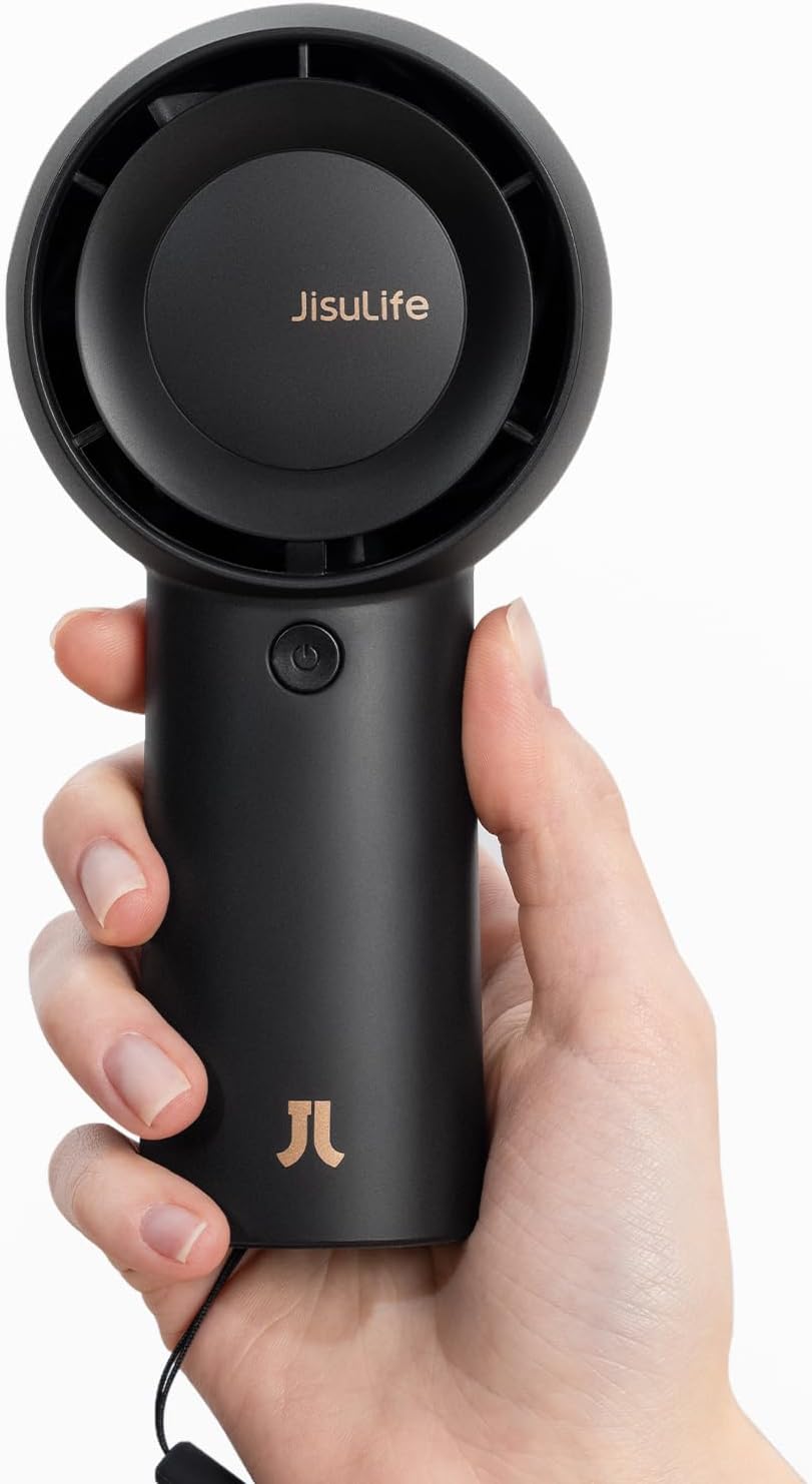 JISULIFE 18H Max Cooling Turbo Fan - Stay Cool Anywhere!