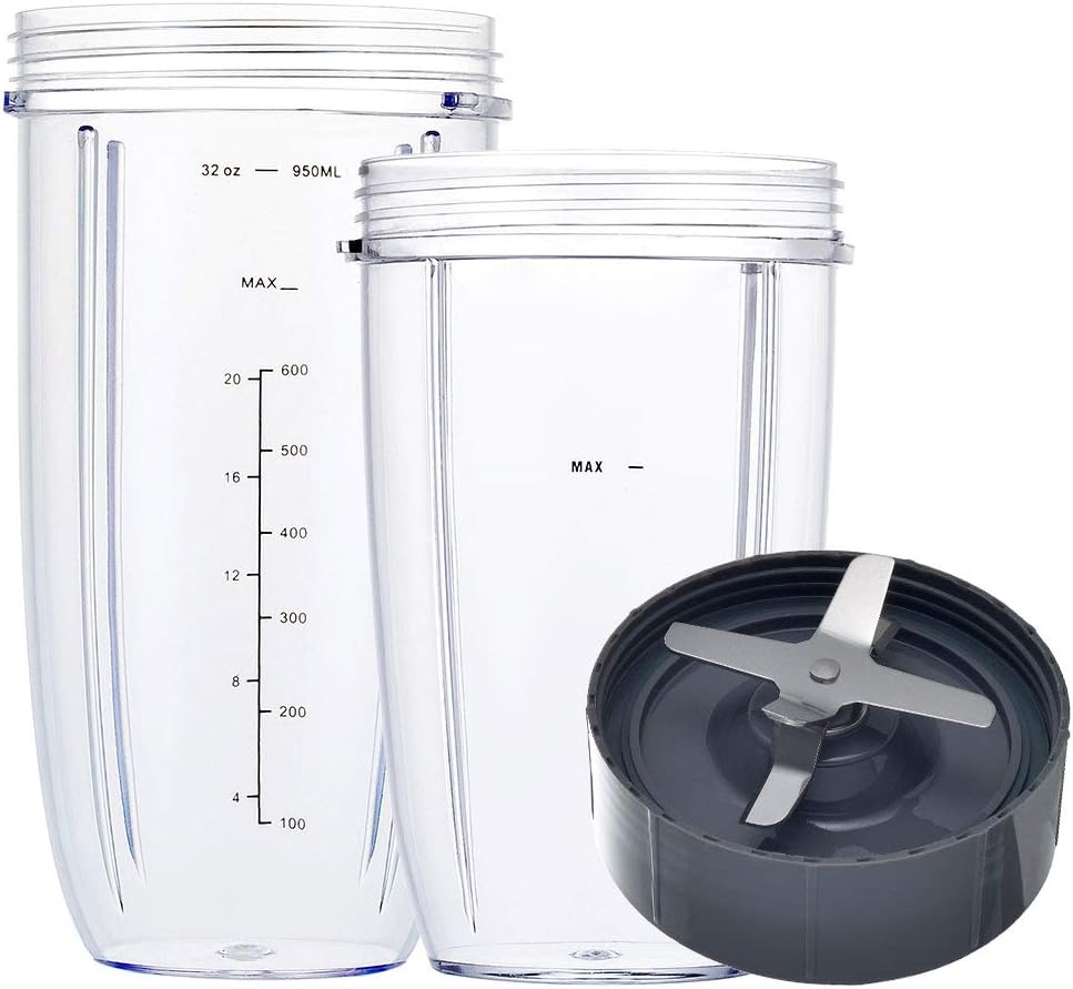 Enhance Your Blending Game with 32oz & 24oz Cup Set + Blade Kit - VGEFC
