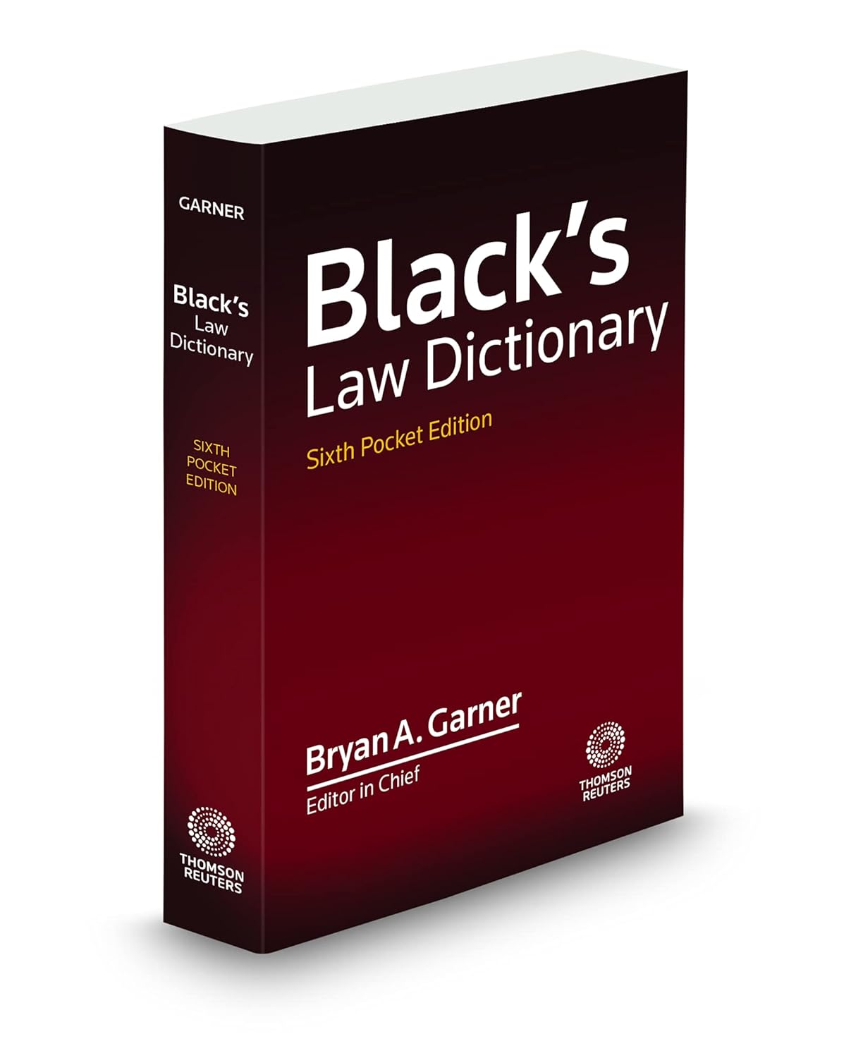 Black's Law Dictionary Pocket Edition 6th for Legal Professionals