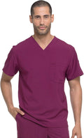 Men's Tuckable V-Neck Scrub Top DK635 - Sizes to 6XL
