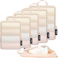 BAGAIL 6 Set Ultralight Compression Packing Cubes - Space Saving