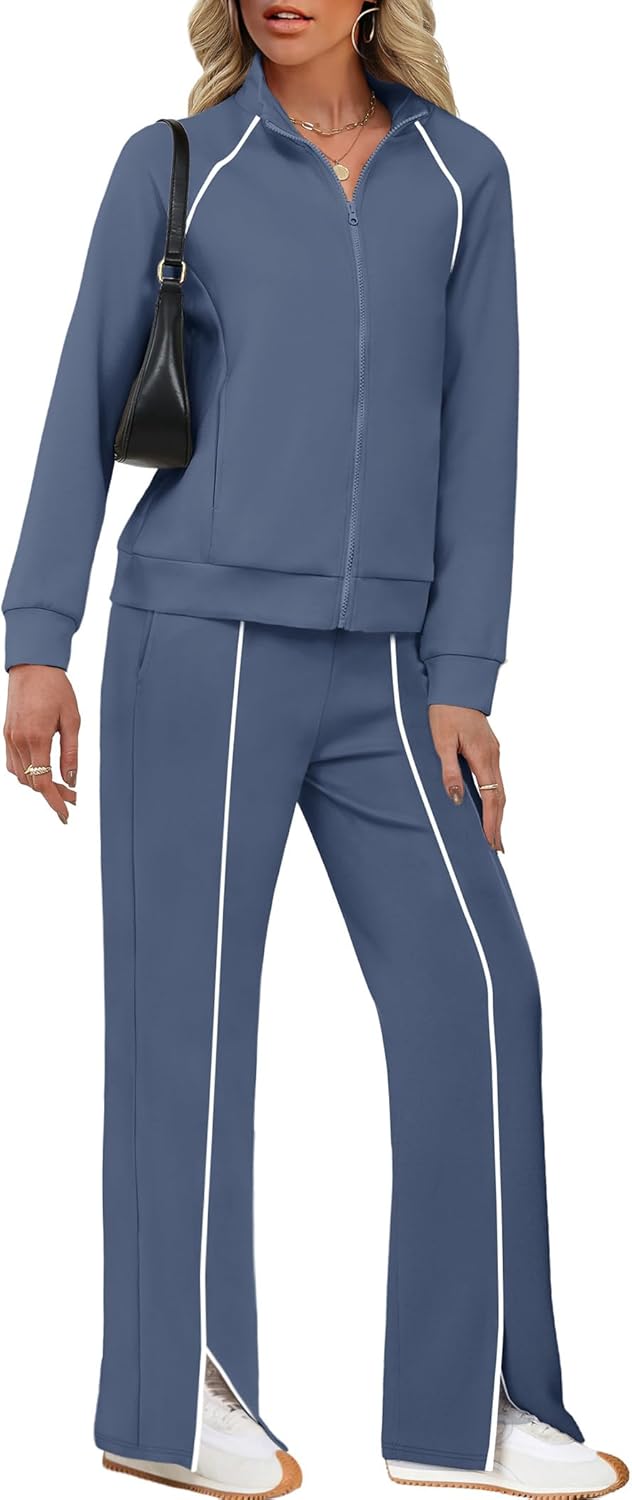 SAMPEEL 2 Piece Outfits for Women Lounge Sets for Travel