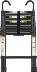 Telescopic Ladder 10.5FT RIKADE Aluminum Telescoping Ladder - Portable