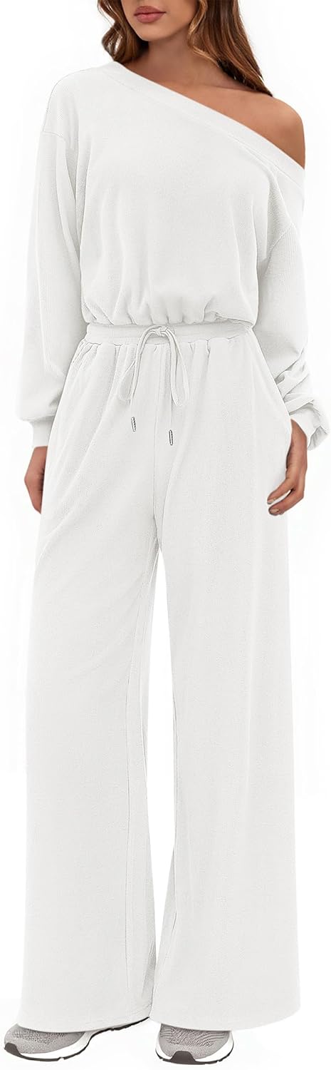 PRETTYGARDEN Long Sleeve Jumpsuit For Women - Stylish Comfort