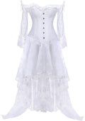 Zhitunemi Corset Tops for Women Renaissance - Plus Size Victorian Fit