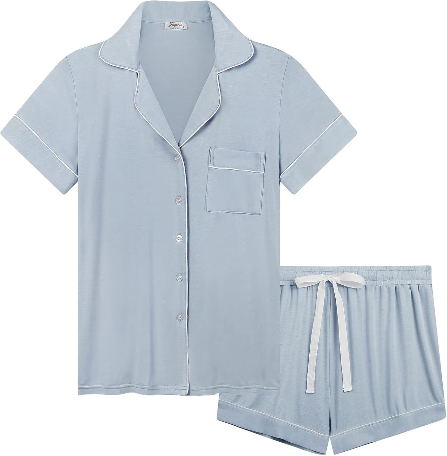 Cooling Bamboo Viscose Pajamas Set for Women - Ultra Soft Sleepwear