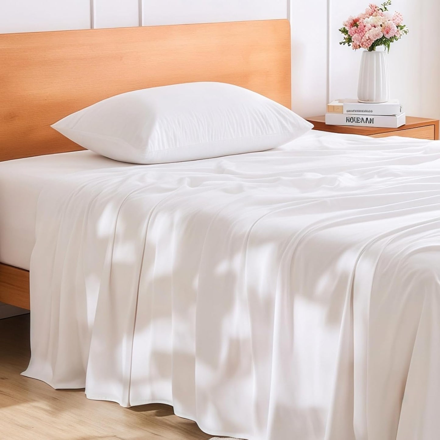GOKOTTA Twin Sheets Set with Deep Pockets for Ultimate Comfort