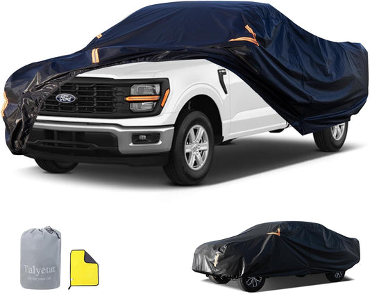 Talyter Truck Cover Waterproof All Weather for Chevy Silverado