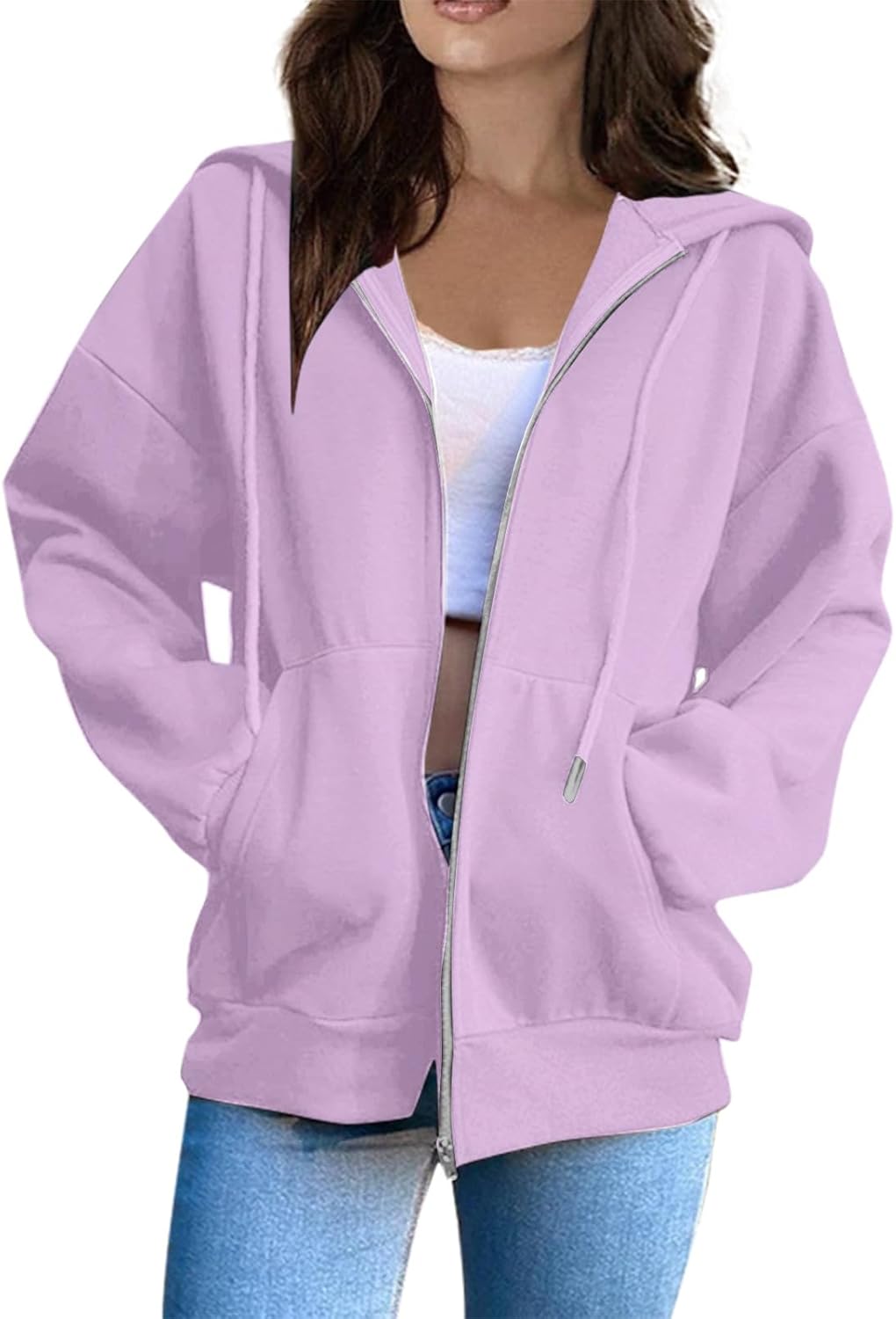Oversized Y2K Hoodie with Patchwork Design