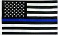 Thin Blue Line USA Flag 4x6 ft - Heavy Duty Police Flag