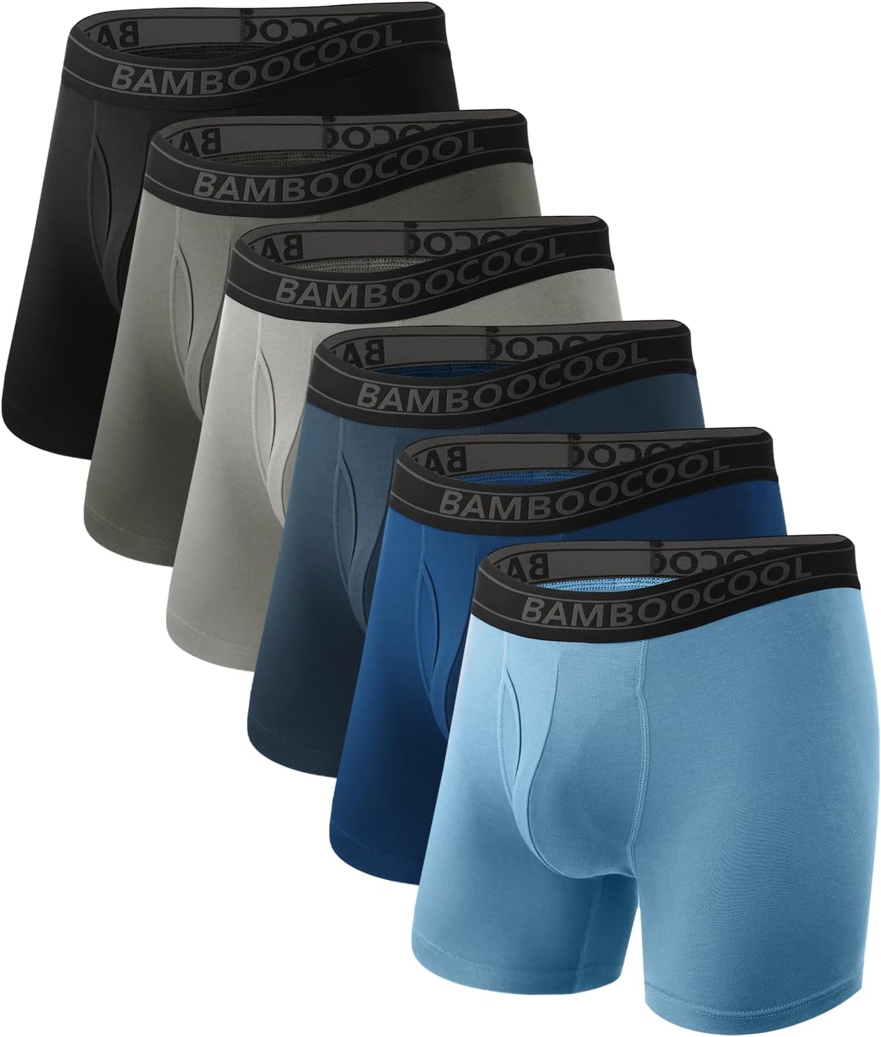 Bamboo Cool Breathable Men's Underwear Multipack for Comfort