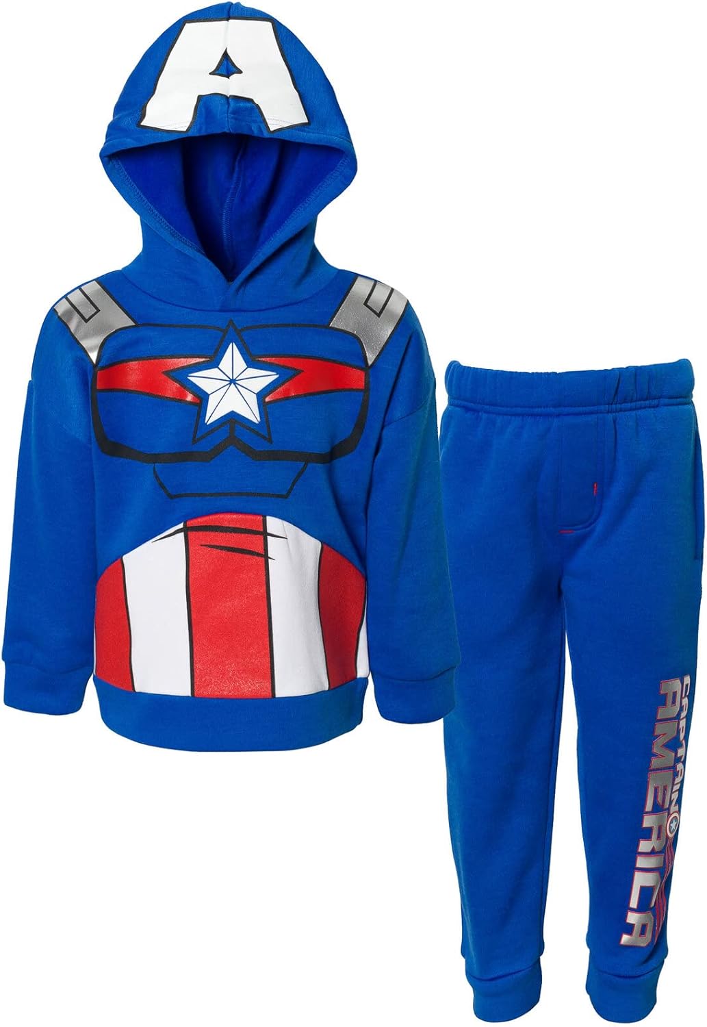 Marvel Spider-Man Avengers Fleece Hoodie and Jogger Set for Kids