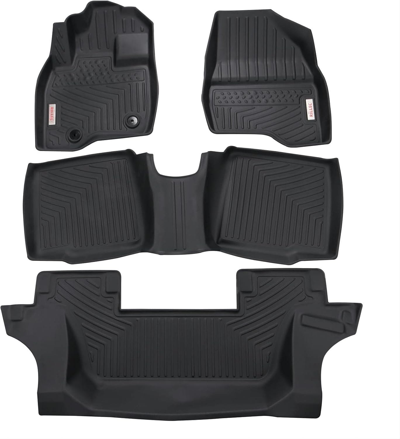 Custom Fit Floor Mats for 2015-2019 Ford Explorer 7 Seats