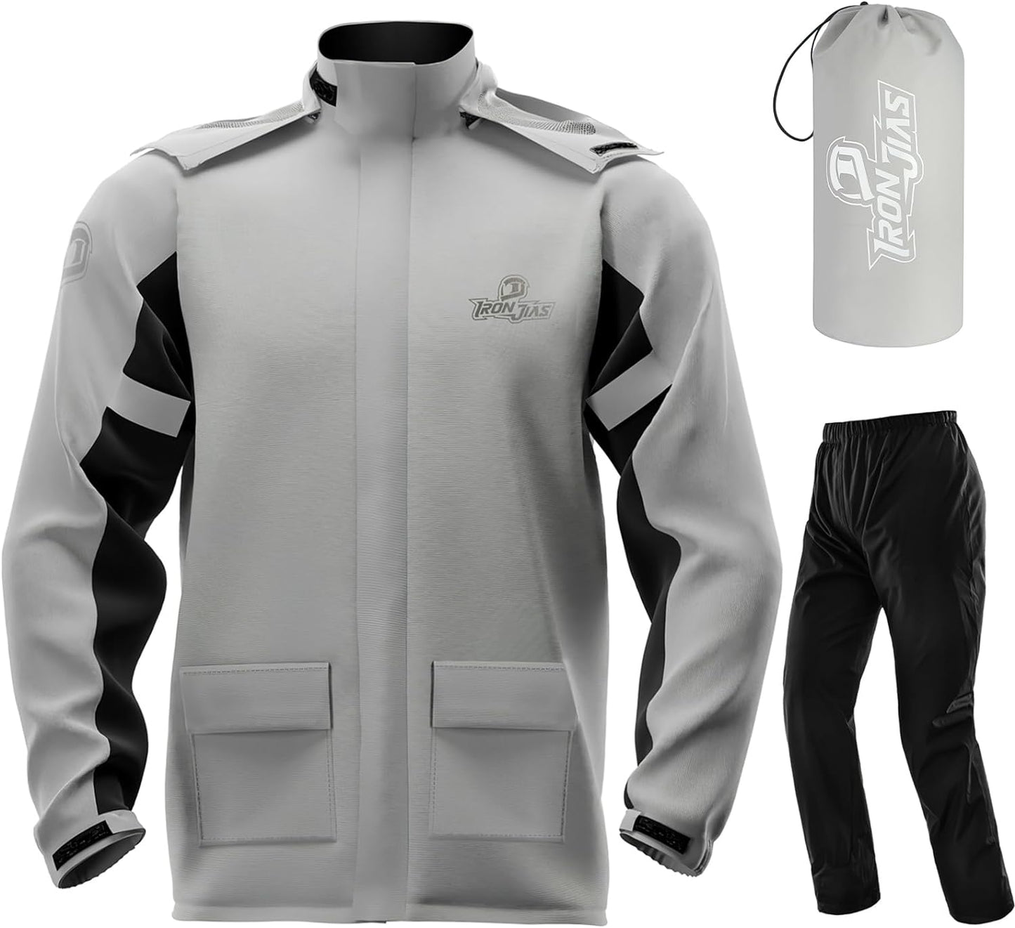 IRON JIA'S Motorcycle Rain Suit for Men & Women - Waterproof Gear