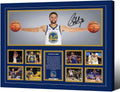 Framed Stephen Curry Signed Poster for Kids Room - Basketball Wall Art