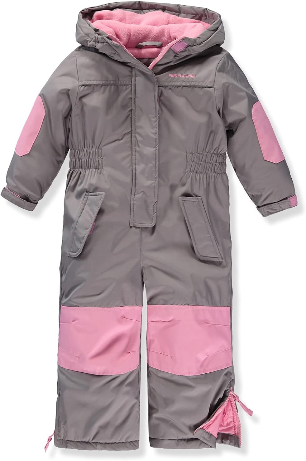 Pink Platinum Girls' Snowmobile Snowsuit for Winter Adventures