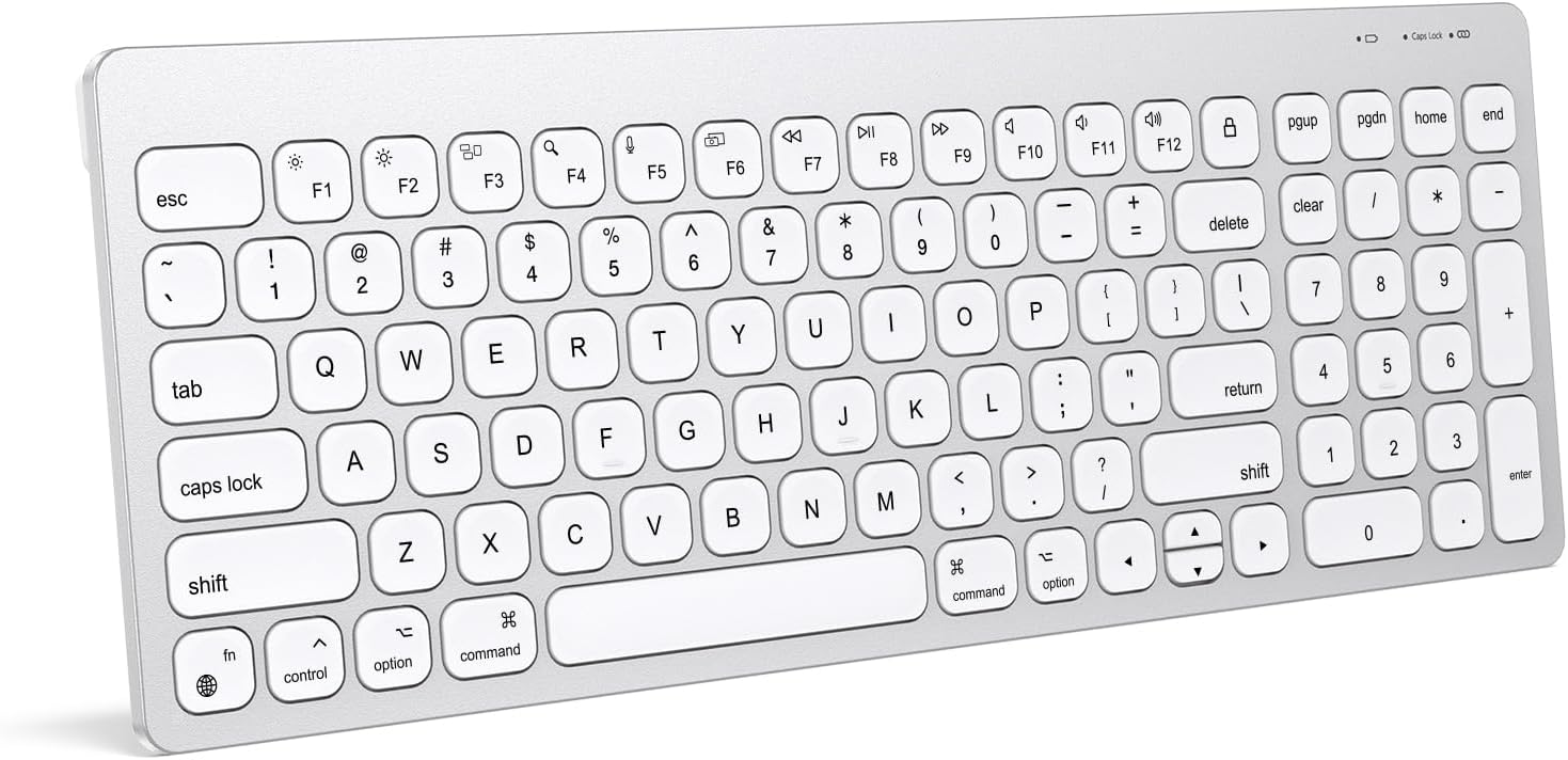 OMOTON Wireless Mac Keyboard: Numeric Keypad for Pro/Air, iMac, Mini