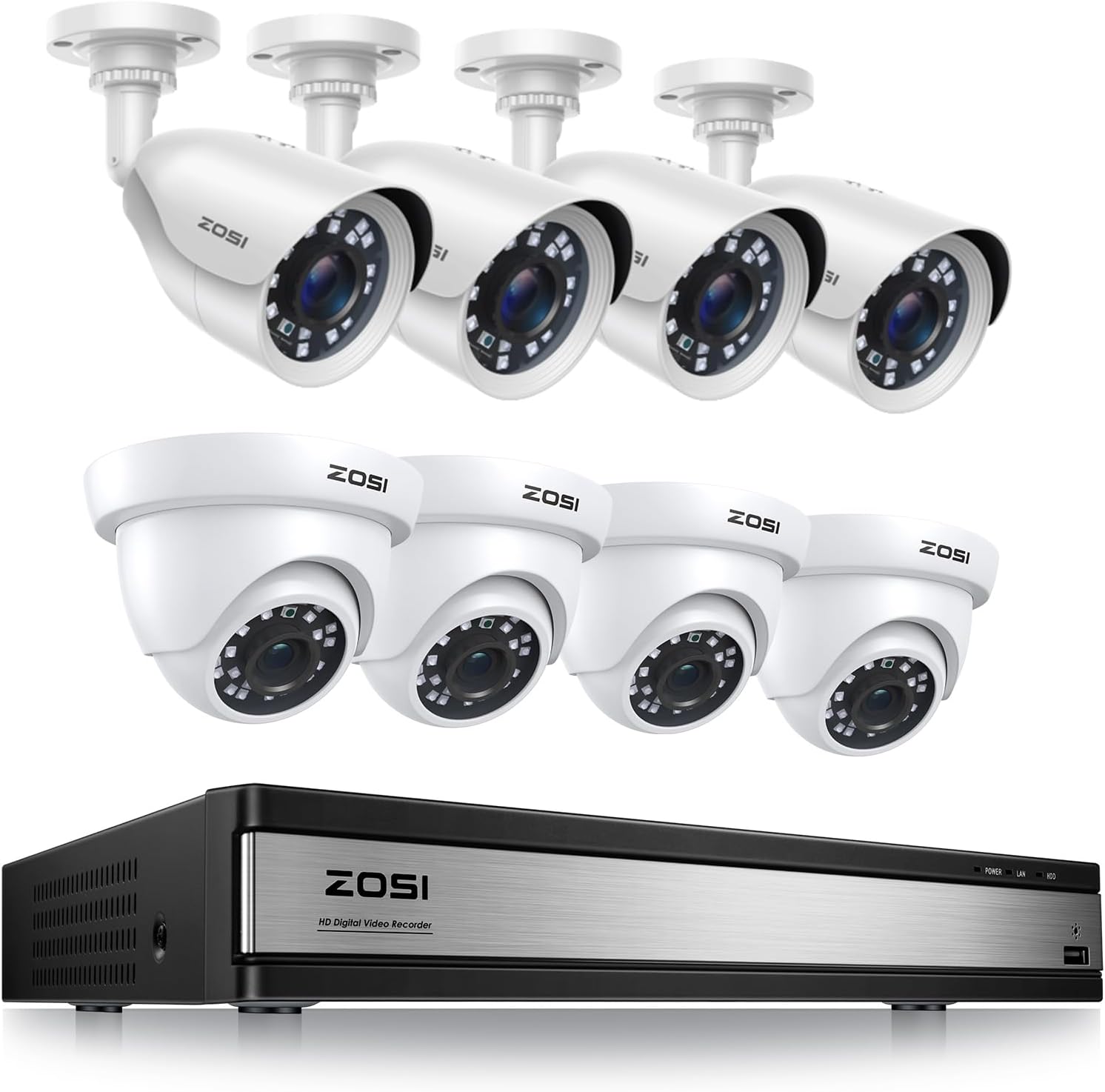 ZOSI H.265+ 1080p 16 Channel Security Camera System Review