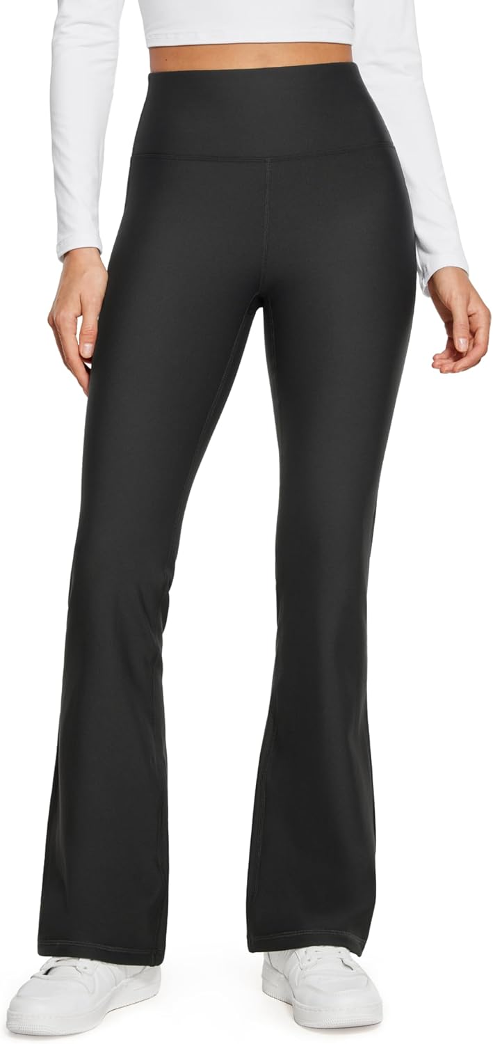 Warm & Cozy CRZ YOGA Fleece-lined Bootcut Leggings