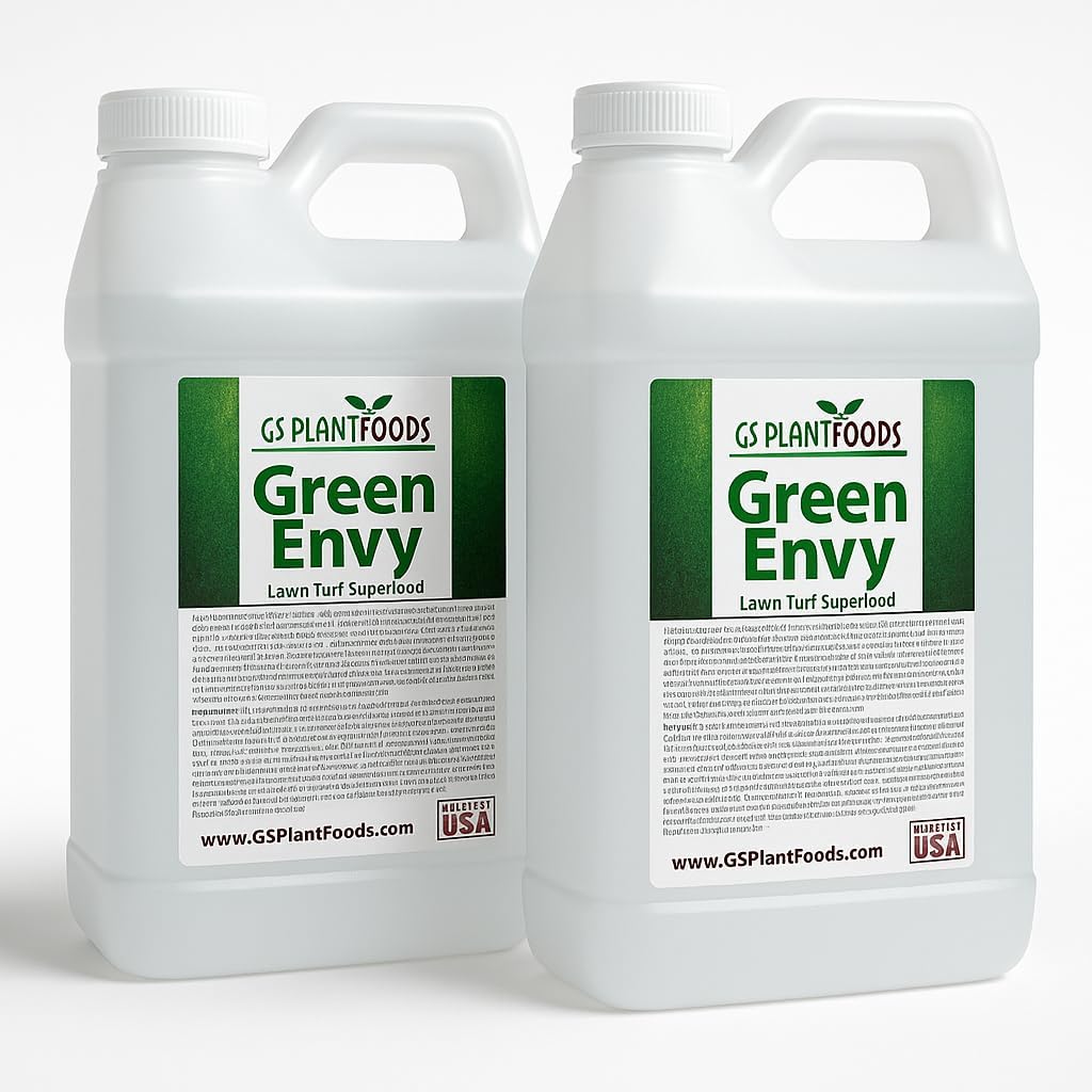 GS Plant Foods Green Envy Liquid Lawn Food for Healthy Grass