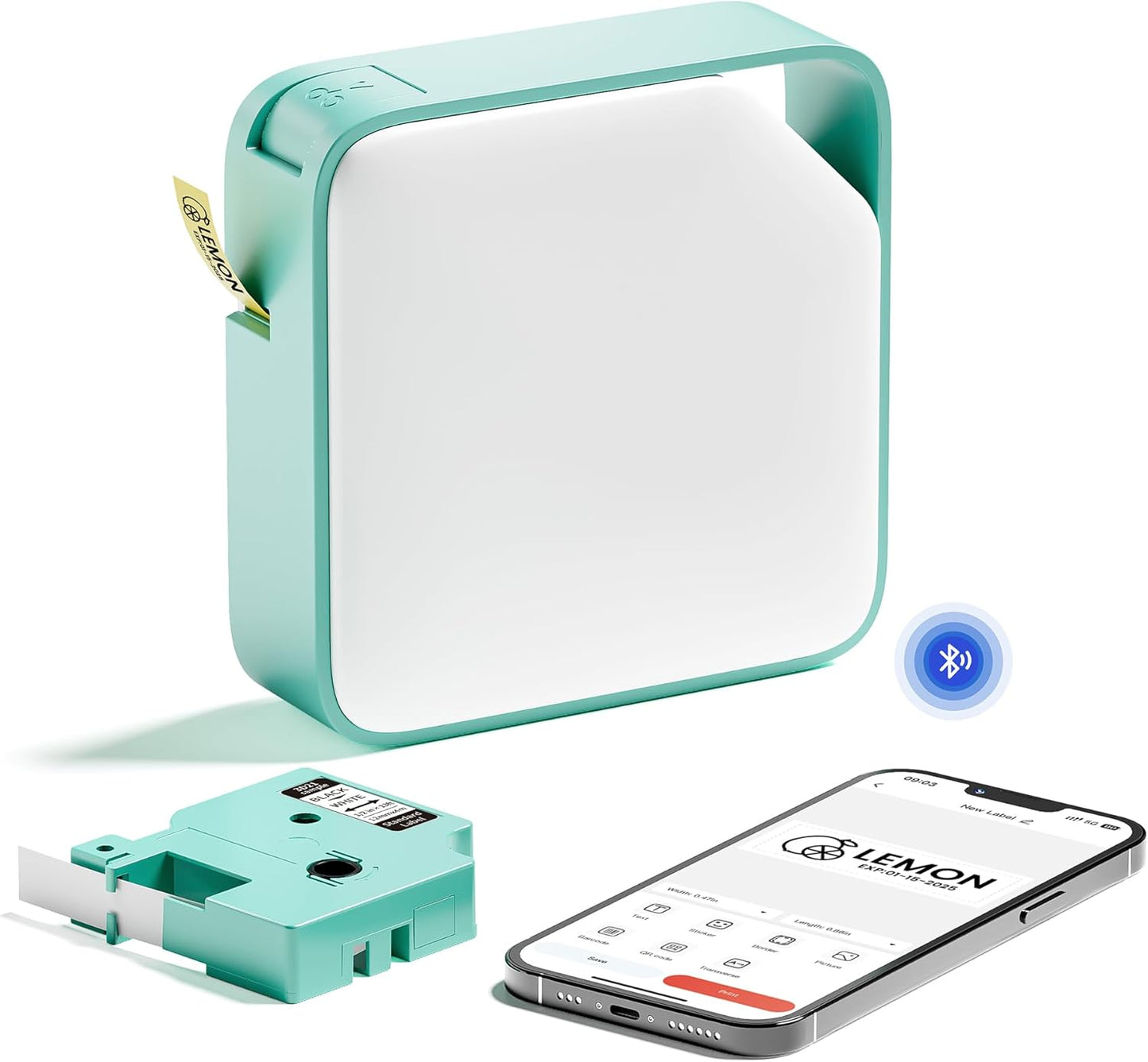 Bluetooth Label Maker: Easy Organization!