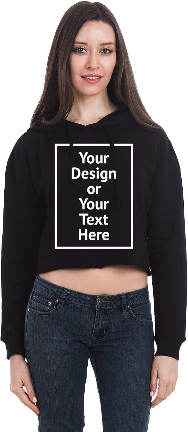 Customize Your Style with Awkward Styles Women's Crop Hoodie
