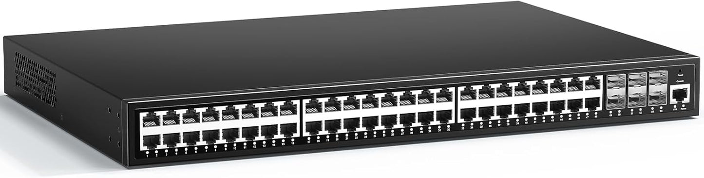 YuanLey 48 Port Gigabit Managed PoE Switch for Networking Needs