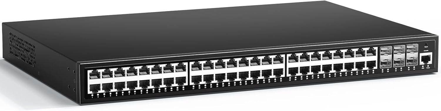 YuanLey 48 Port Gigabit Managed PoE Switch for Networking Needs