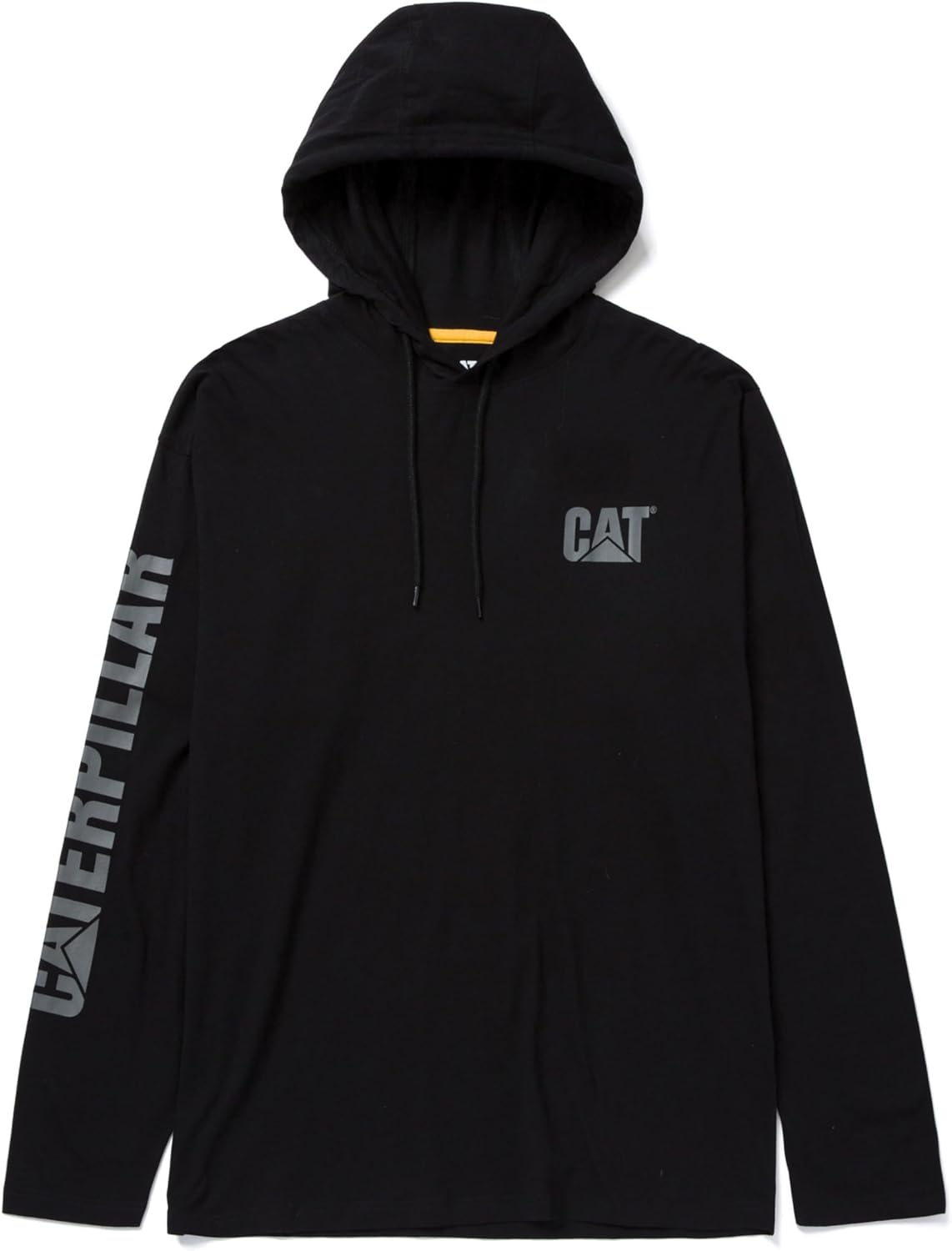 Caterpillar Men's Hooded Banner Shirt: UPF 50, Moisture Control