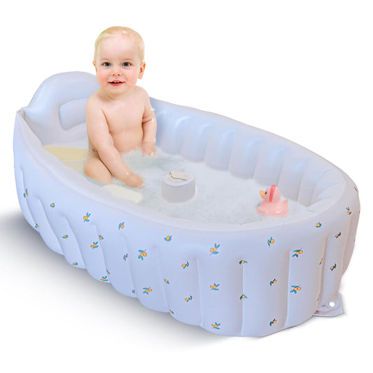 Inflatable Baby Bathtub - Portable & Supportive - Daalo