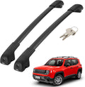 Lockable Roof Rack Cross Bars for Jeep Renegade 2015-2024