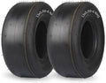 13x5.00-6 Lawn Mower Tubeless Tire 2 Pack - Smooth Turf, 4 Ply