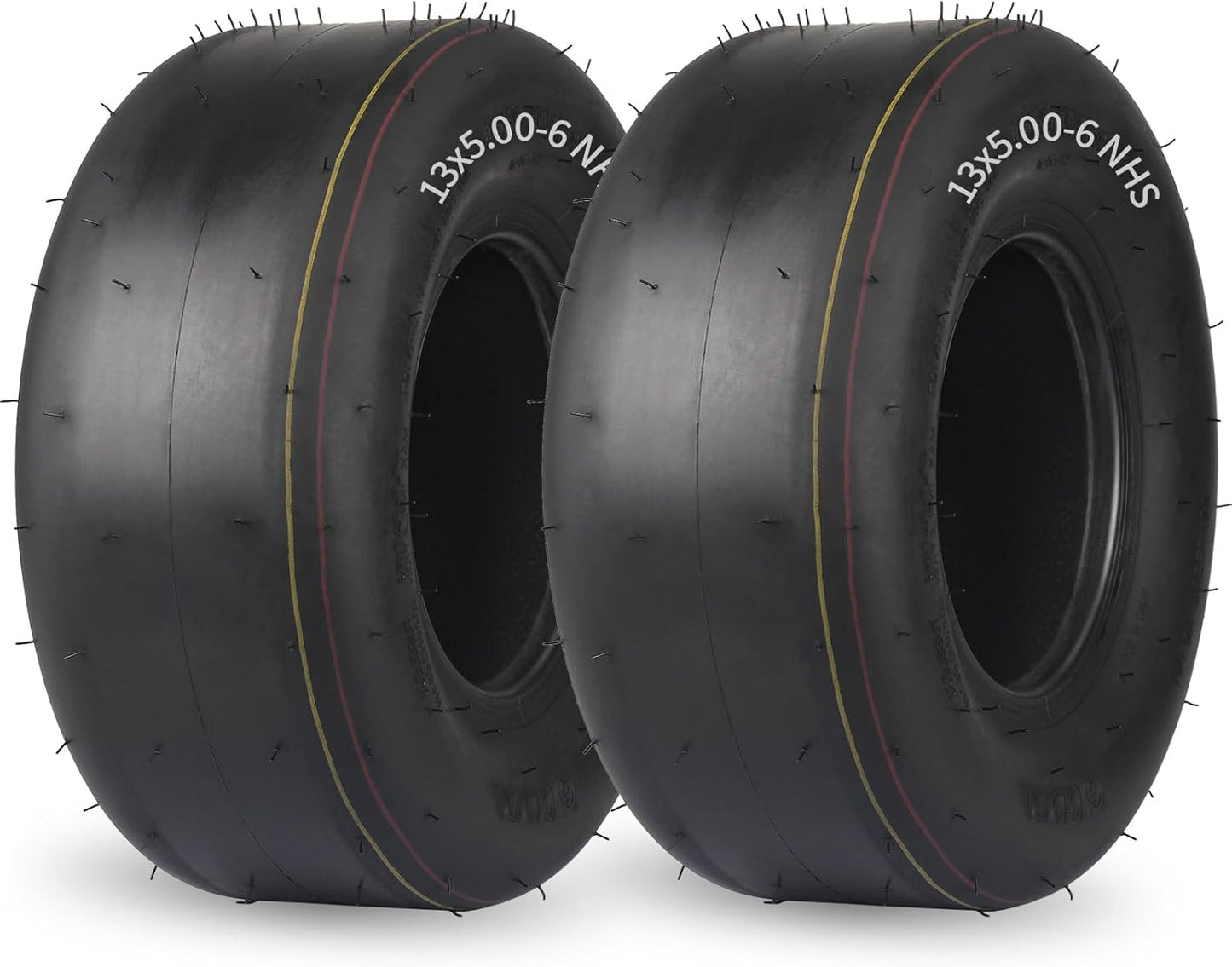 13x5.00-6 Tubeless Lawn Mower Tires for Smooth Turf Use