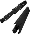 VADANIA 28 Black Heavy Duty Drawer Slide with Lock for Storage