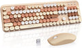 Wireless Keyboard and Mouse Combo - Full-Size 2.4GHz Kit for PC