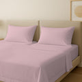 Split King Egyptian Cotton Sheets Set - 600 TC Premium Blush