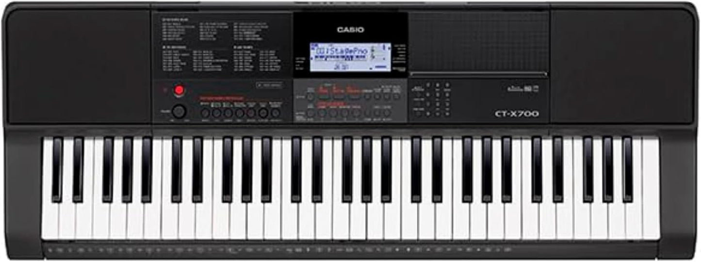 Casio CT-X700 Portable Keyboard: 61 Keys for Maximum Versatility
