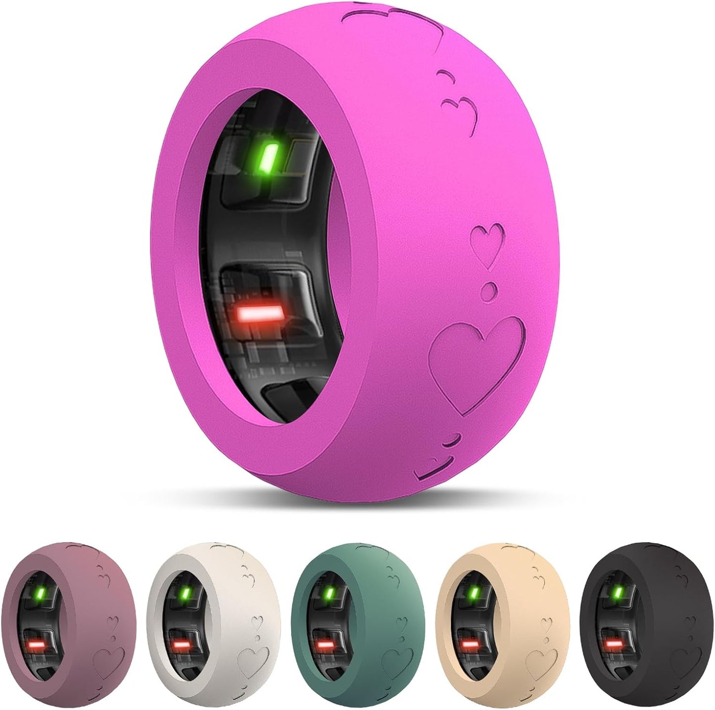 Cute Heart Engraved Protector for Active Life