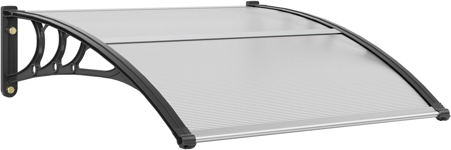VEVOR Window Door Canopy 40in x 40in for Rain and Sun Protection