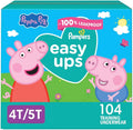 Pampers Training Pants Easy Ups 4T-5T 104 Count - Potty Training Help